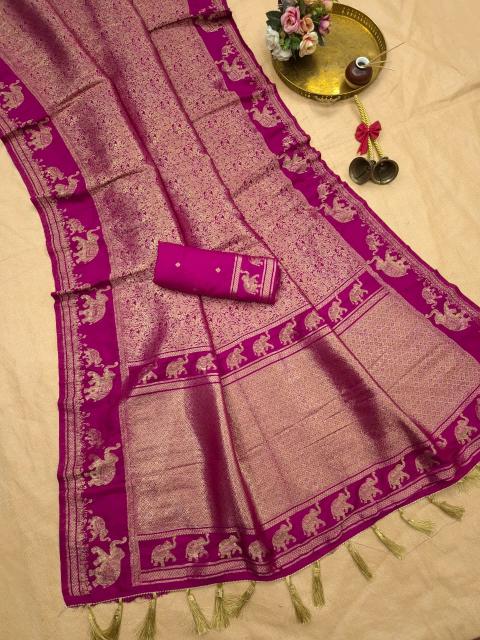 Akshara banarasi khadi silk saree wholesale online clothing stores